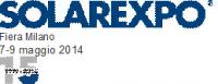 7 - 9 MAY 2014 SOLAREXPO' IN MILANO RHO